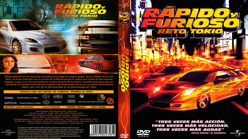 Rapido y Furioso 3 Reto Tokio 2006